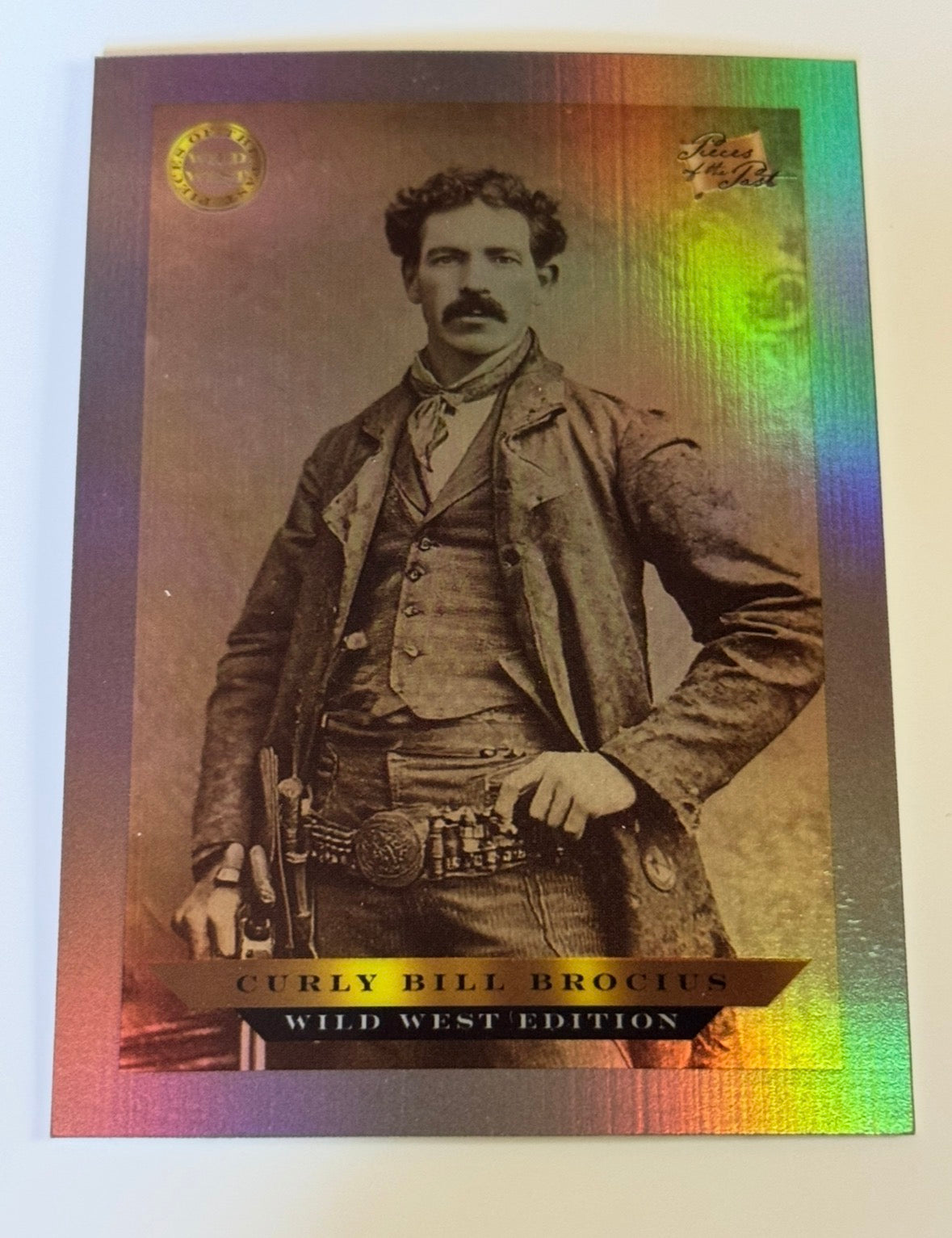 2025 Pieces of the Past Wild West Edition Curly Bill Brocius Base Card #B-718
