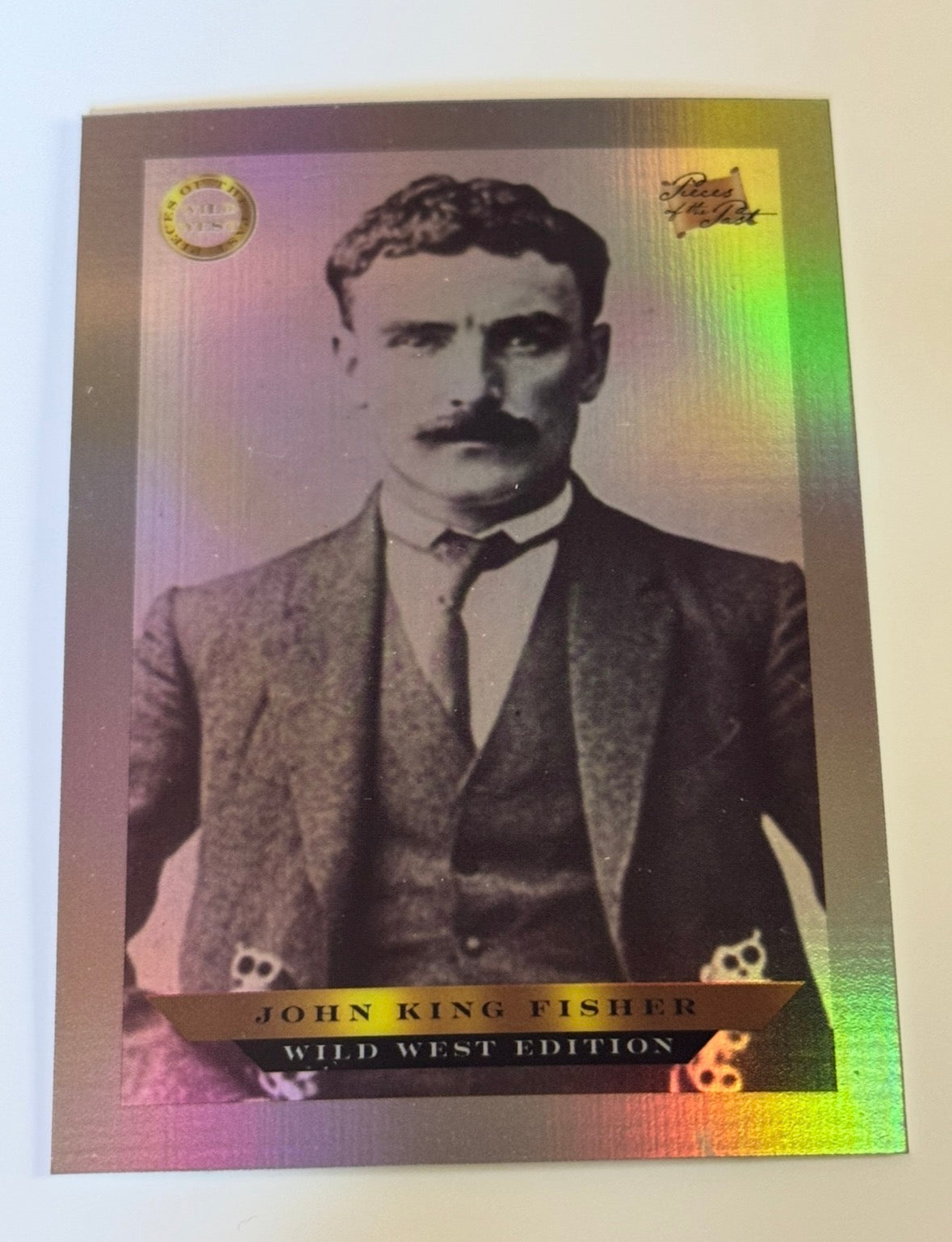 2025 Pieces of the Past Wild West Edition John King Fisher Base Card #B-737