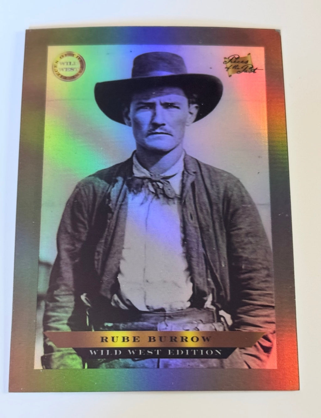 2025 Pieces of the Past Wild West Edition Rube Burrow Base Card #B-751