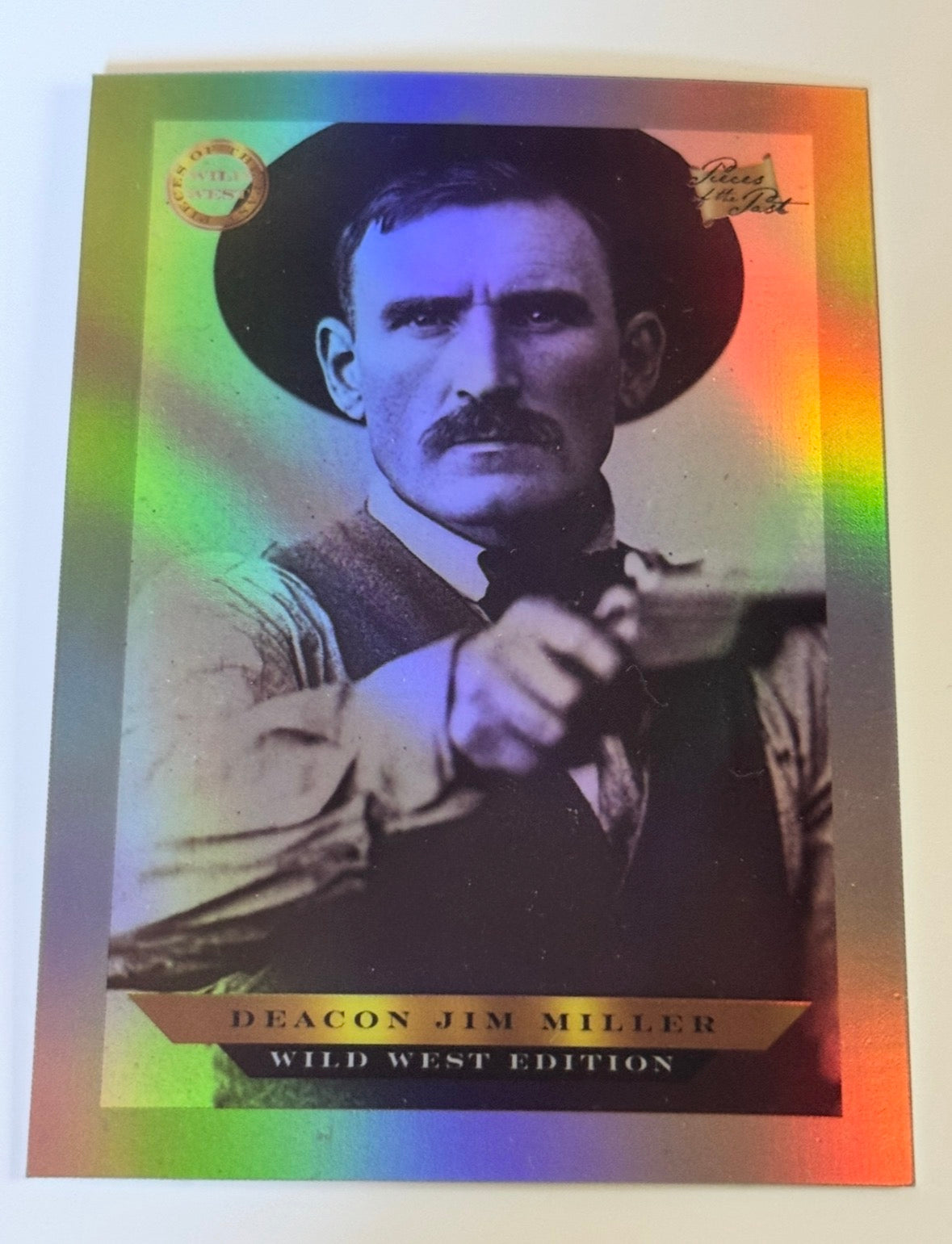 2025 Pieces of the Past Wild West Edition Deacon Jim Miller Base Card #B-721