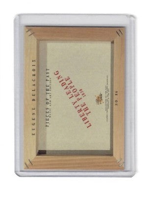 2024 Pieces of the Past Music and Art Edition Eugene Delacroix Card #86