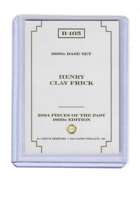 2024 Pieces of the Past 1800s Edition Henry Clay Frick Gold Rainbow 01/10 #B-165
