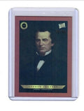 2024 Pieces of the Past 1800s Edition Andrew Johnson Red Rainbow /50 #B-120