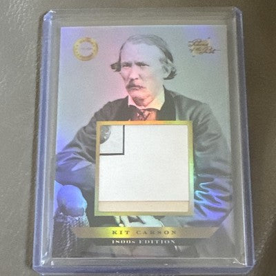 2024 Pieces of the Past 1800s Edition Kit Carson Authentic Relic #158