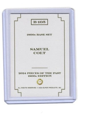 2024 Pieces of the Past 1800s Edition Samuel Colt Red Rainbow /50 50/50 #B-105