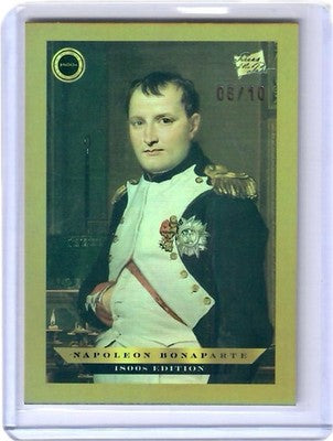2024 Pieces of the Past 1800s Edition Napoleon Bonaparte Gold Rainbow /10