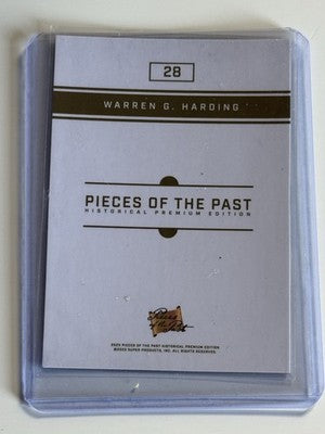 2023 Pieces of the Past Historical USA Flag Parallel Warren G. Harding 27/45
