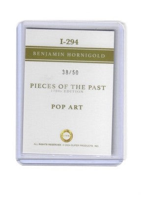 2024 Pieces of the Past 1700s Benjamin Hornigold Pop Art Foil Parallel /50