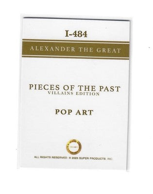 2025 Pieces of the Past Villains Pop Art Insert Alexander #I-484