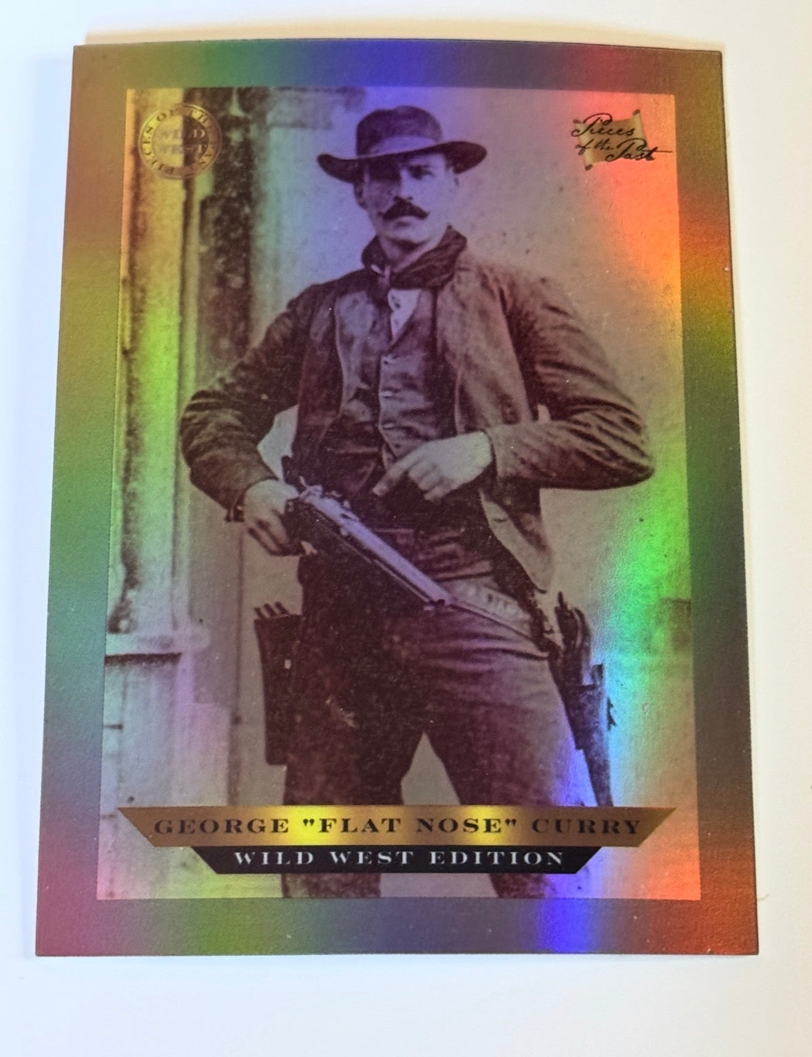 2025 Pieces of the Past Wild West Edition George Flat Nose Curry Base Card #B-731