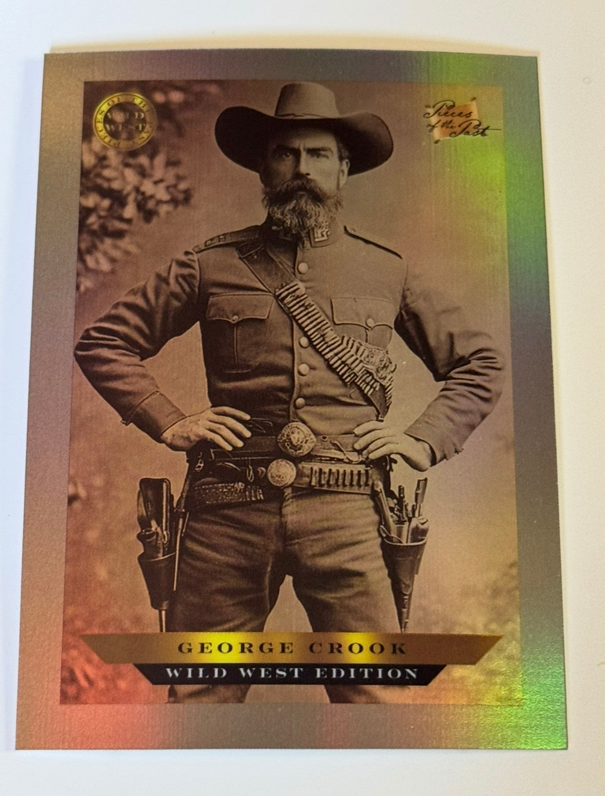 2025 Pieces of the Past Wild West Edition George Crook Base Card #B-730