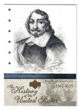 2004 Upper Deck The History of the United States Samuel de Champlain #EX3