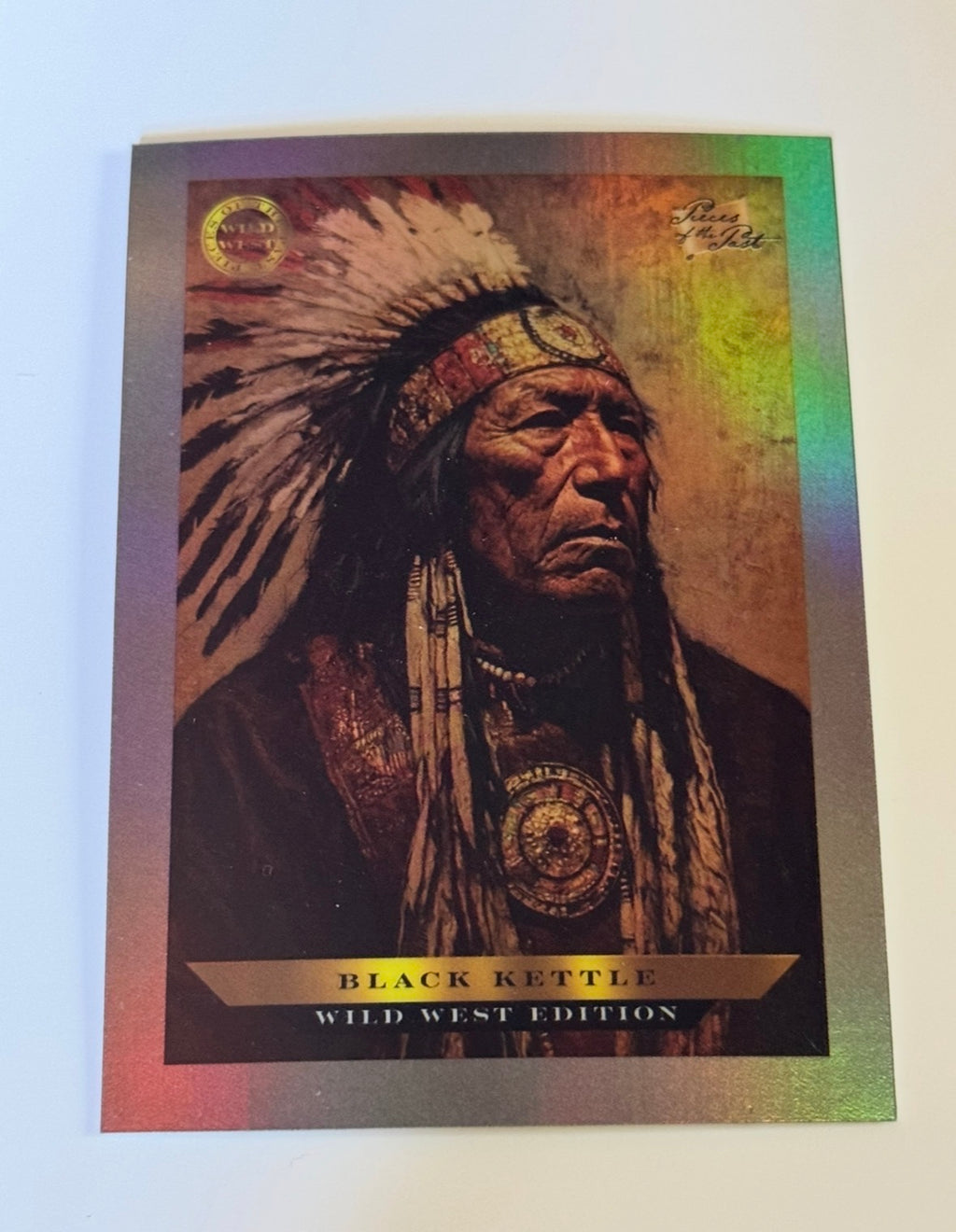 2025 Pieces of the Past Wild West Edition Black Kettle Base Card #B-708