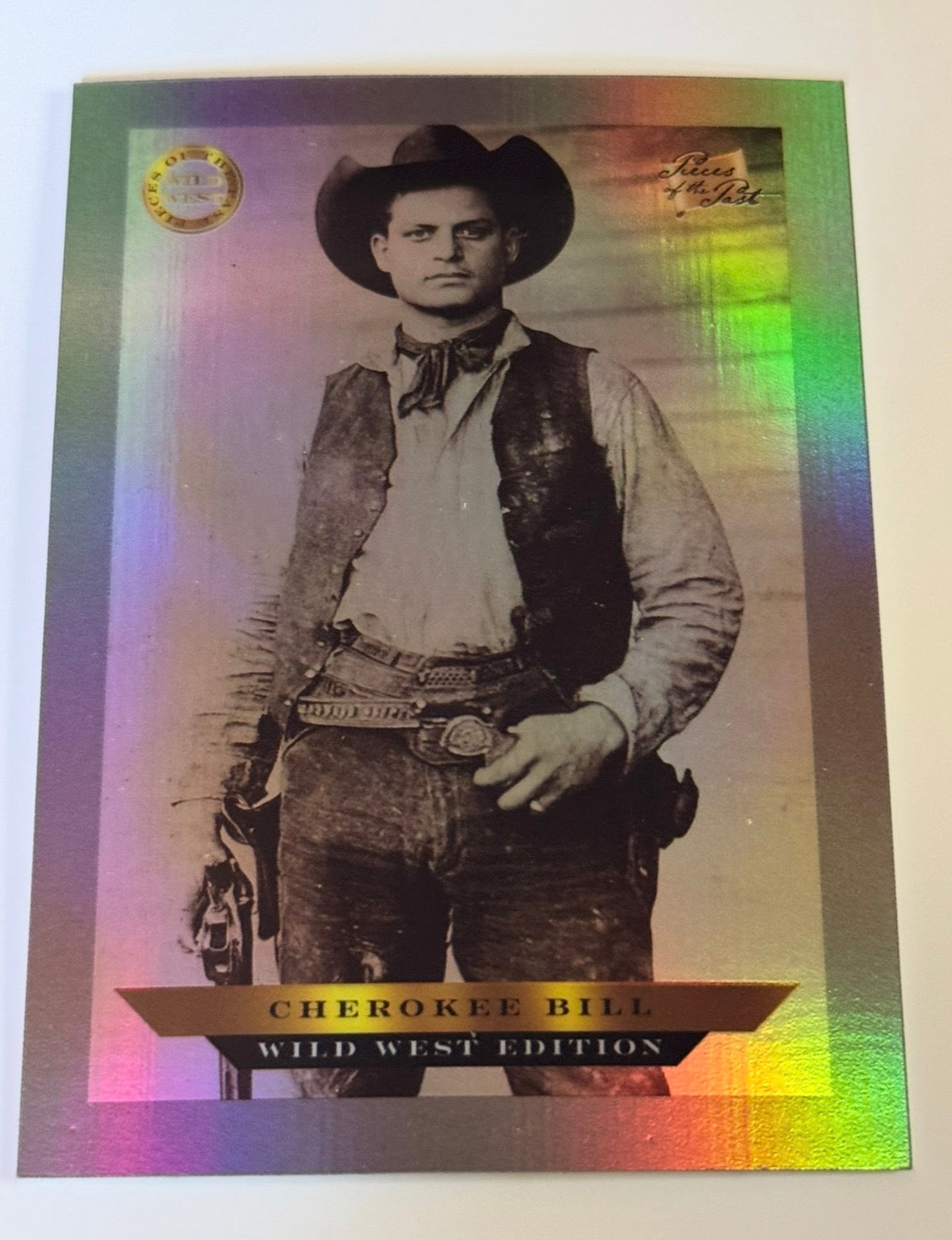 2025 Pieces of the Past Wild West Edition Cherokee Bill Base Card #B-714