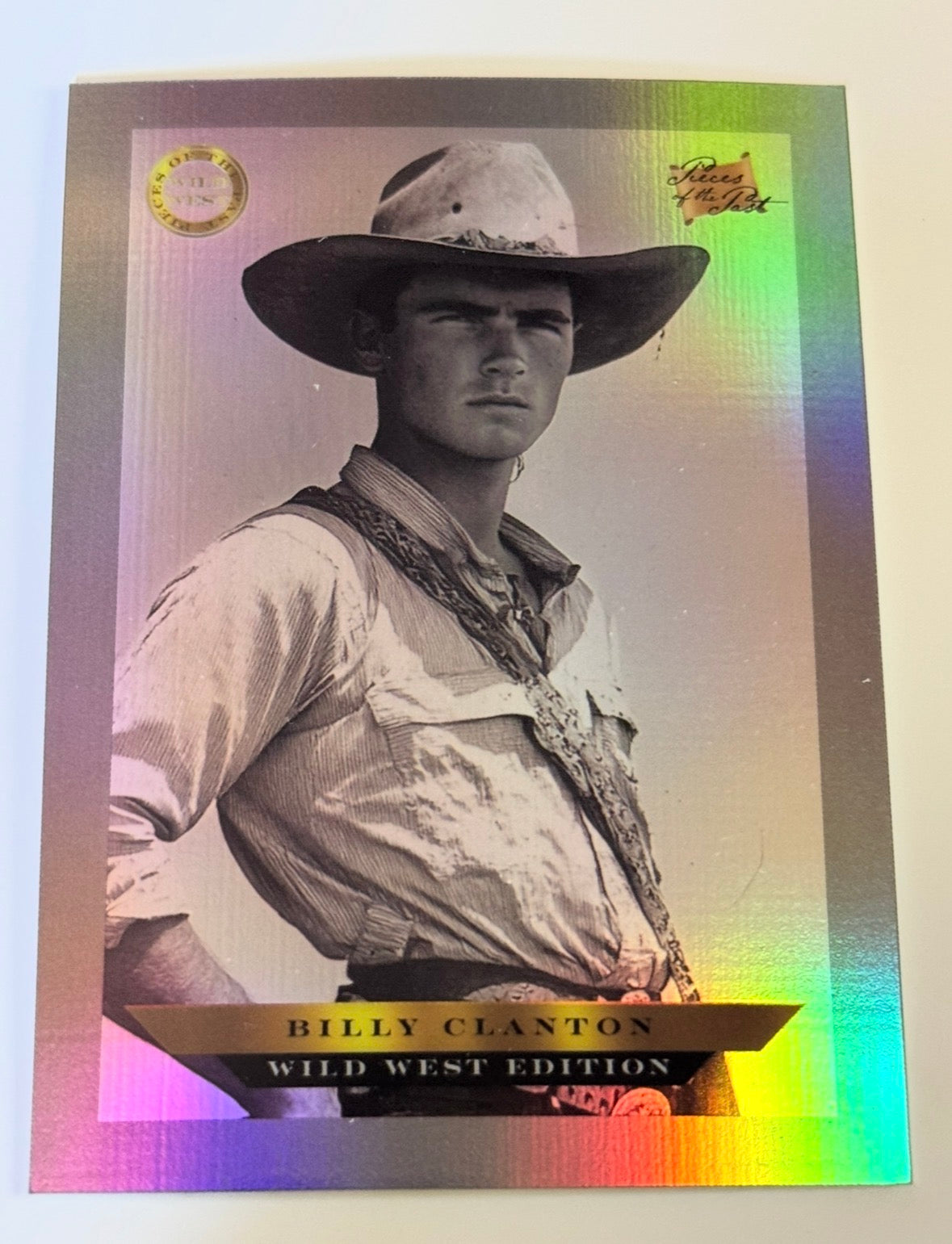 2025 Pieces of the Past Wild West Edition Billy Clanton Base Card #B-707