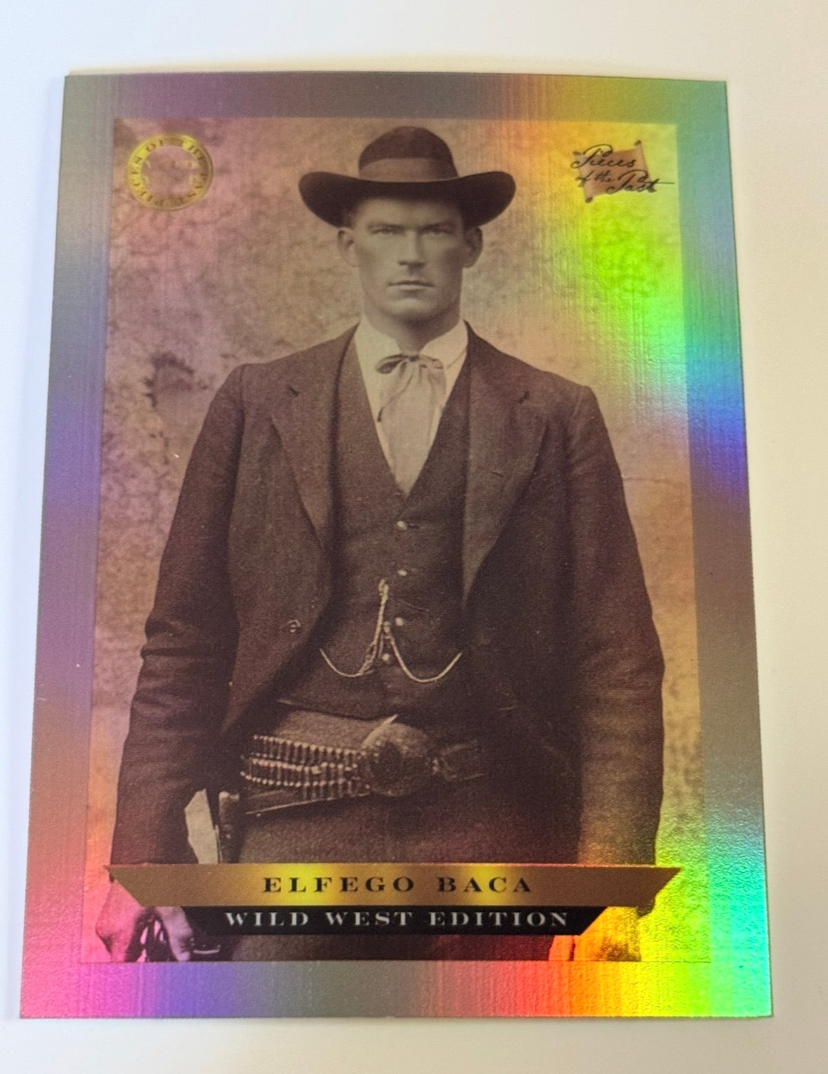 2025 Pieces of the Past Wild West Edition Elfego Baca Base Card #B-725