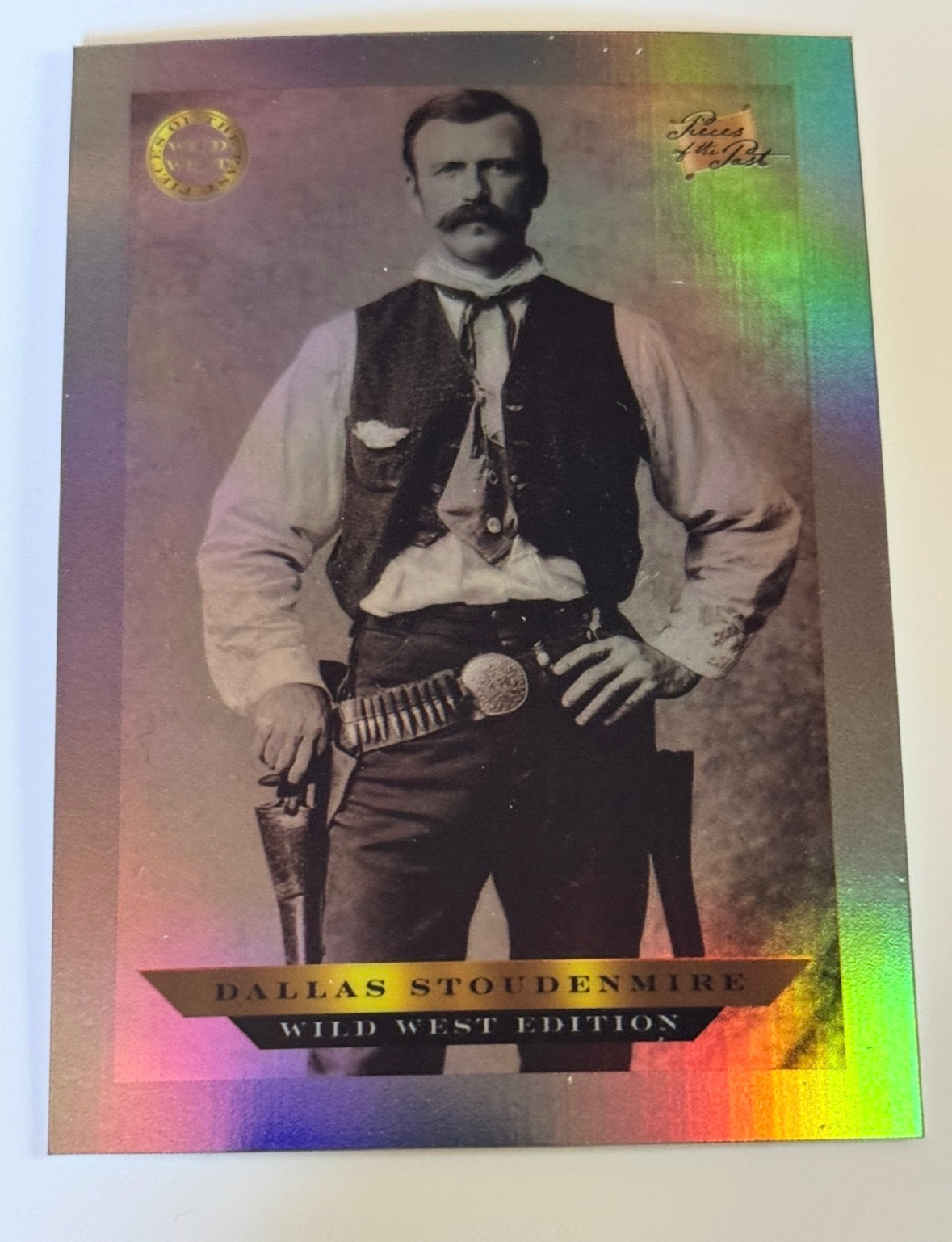 2025 Pieces of the Past Wild West Edition Dallas Stoudenmire Base Card #B-719