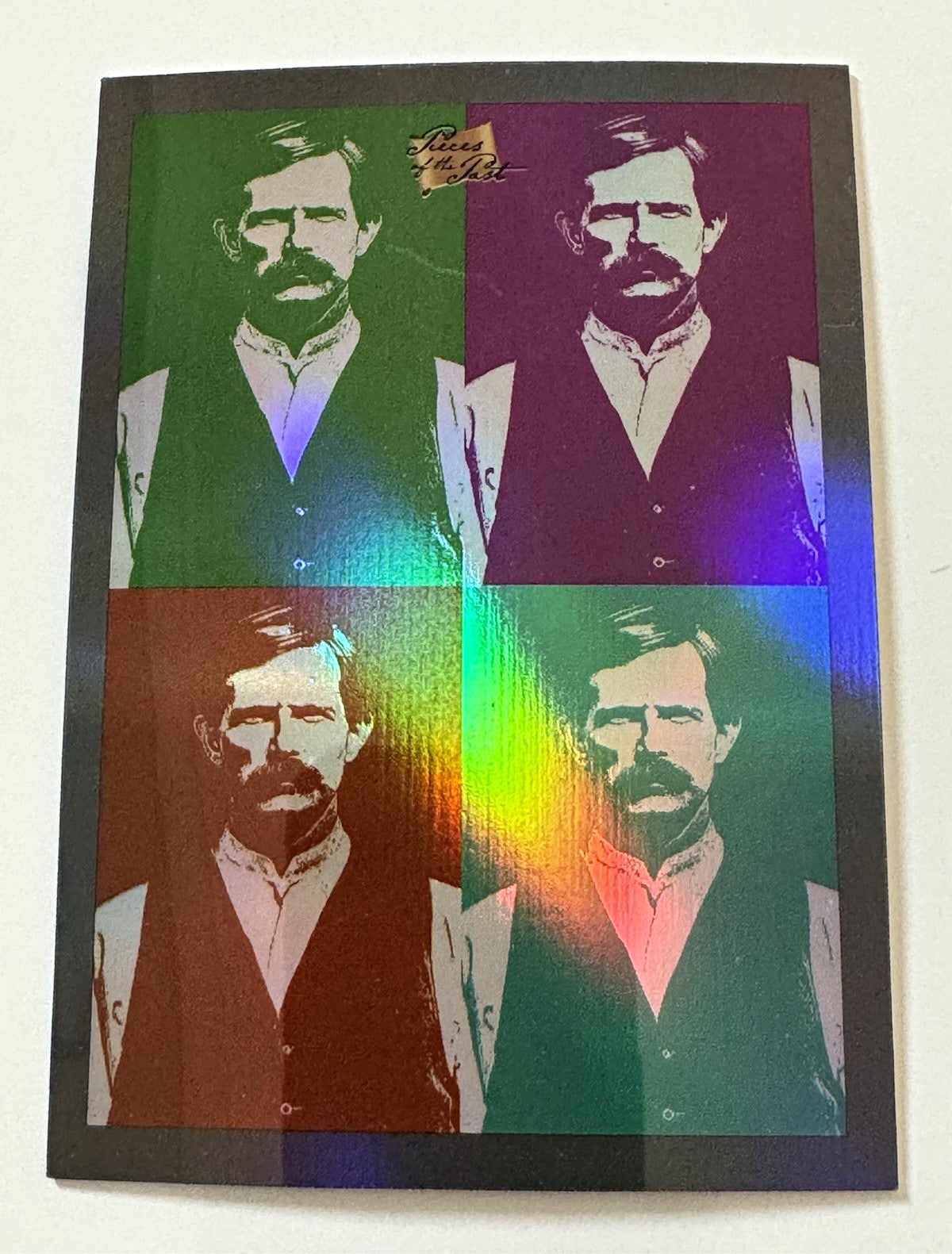 2025 Pieces of the Past Wild West Edition Wyatt Earp Pop Art Insert I-799