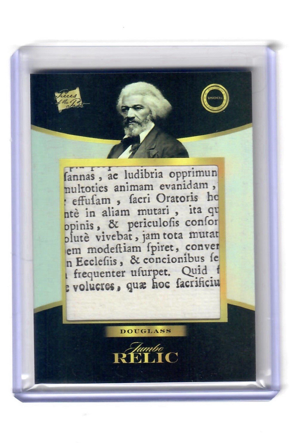2024 Pieces of the Past 1800s Edition Frederick Douglass Jumbo Relic #170