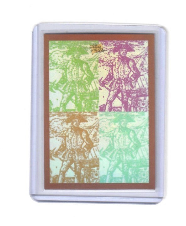 2024 Pieces of the Past 1700s Benjamin Hornigold Pop Art Foil Parallel /50