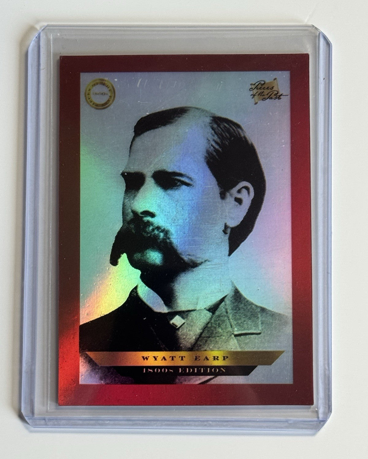 2024 Pieces of the Past 1800s Edition Wyatt Earp Red Parallel Base 40/50