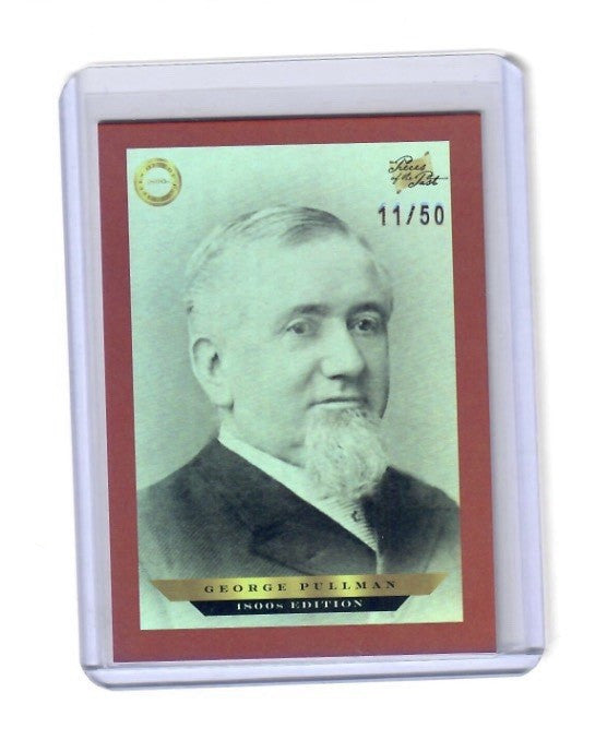 2024 Pieces of the Past 1800s Edition George Pullman Red Rainbow 11/50 #B-167