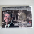 2025 Historic Autographs POTUS The White House Ronald Reagan Quarter Coin Relic