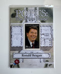 2025 Historic Autographs POTUS The White House Ronald Reagan Stamp Relic /40