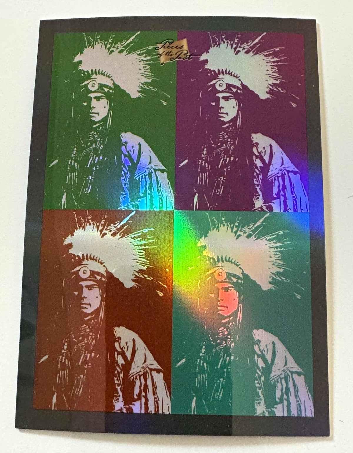 2025 Pieces of the Past Wild West Edition Crazy Horse Pop Art Insert I-784