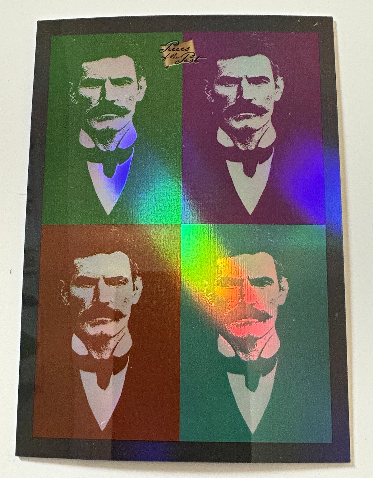 2025 Pieces of the Past Wild West Edition Doc Holliday Pop Art Insert I-786