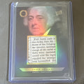 2024 Pieces of the Past 1800s Edition John Adams Authentic Relic #116