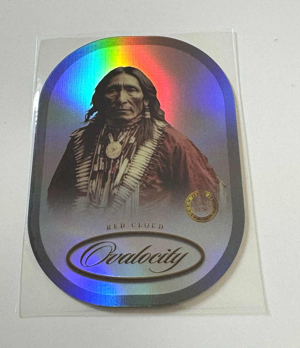 2025 Pieces of the Past Wild West Edition Red Cloud Ovalocity Insert I-763