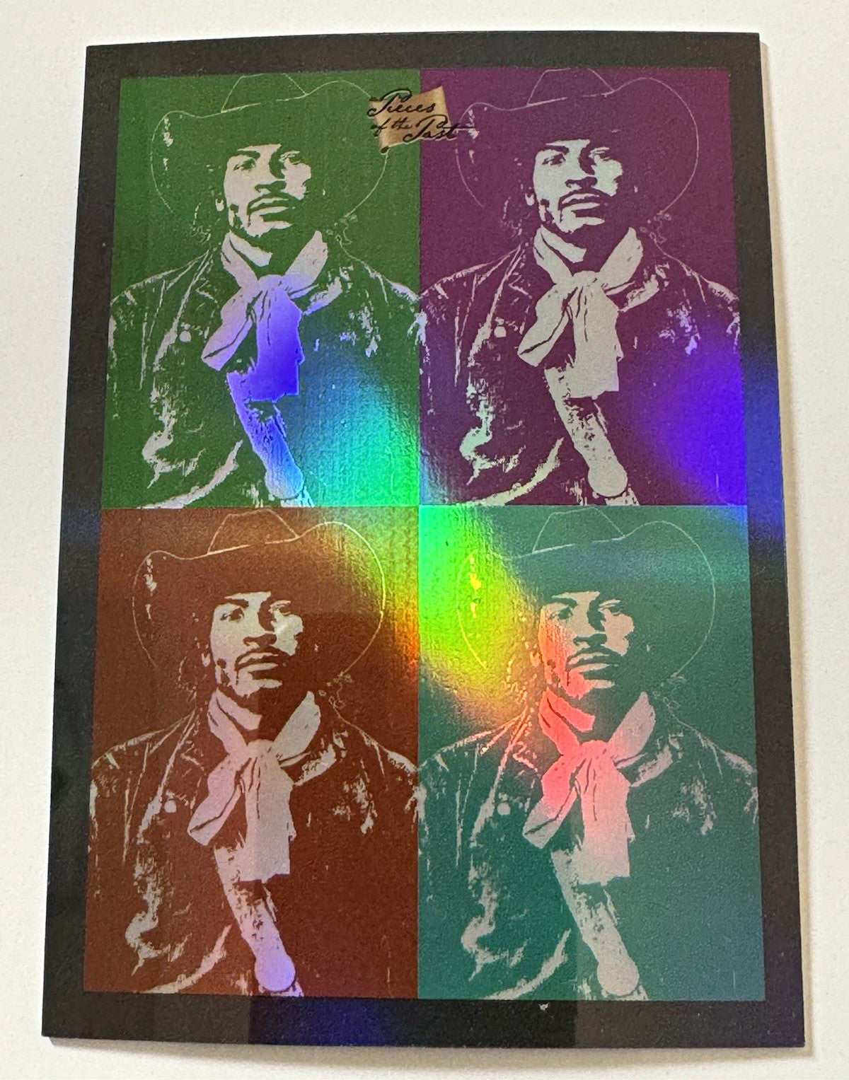 2025 Pieces of the Past Wild West Edition Nat Love Pop Art Insert I-793
