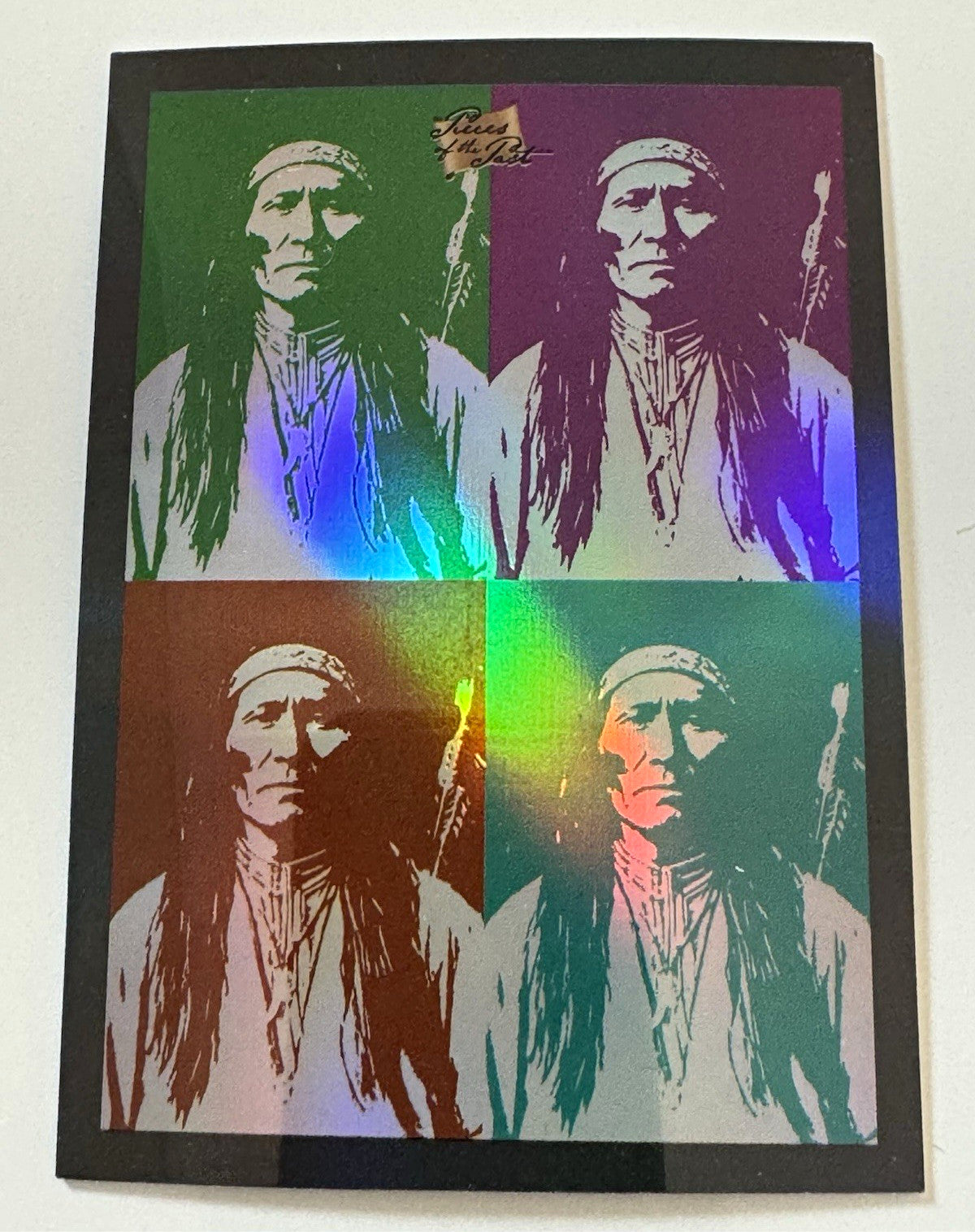 2025 Pieces of the Past Wild West Edition Cochise Pop Art Insert I-783