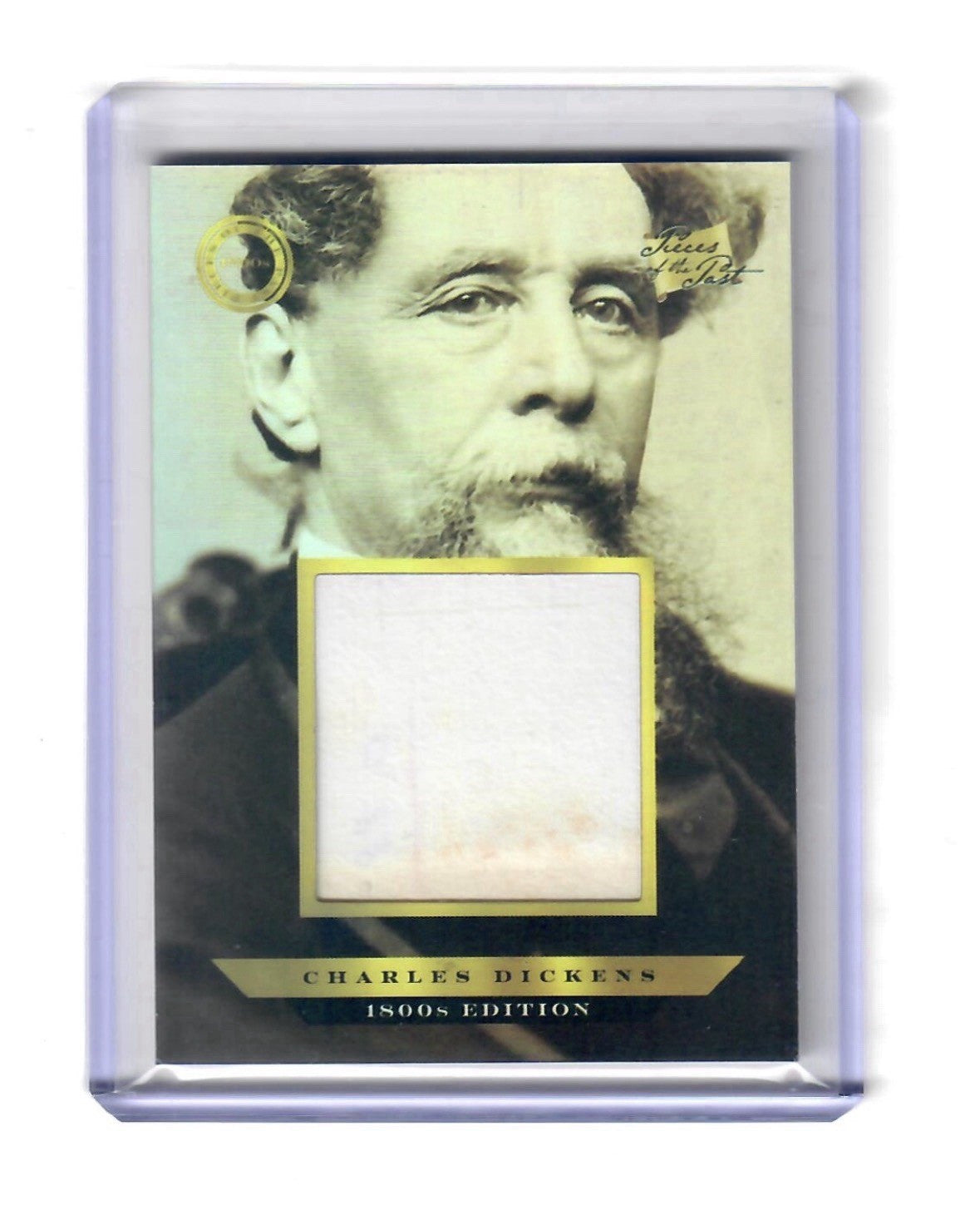 2024 Pieces of the Past 1800s Edition Charles Dickens Authentic Relic #151