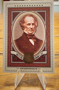 2009 SP Legendary Cuts Famous People Cornelius Vanderbilt Short Print /550 #155