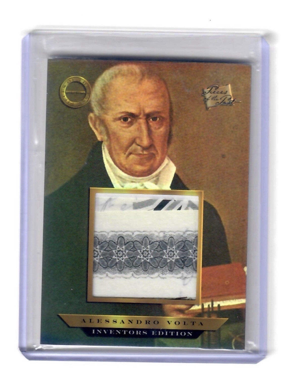 2025 Pieces of the Past Inventors Edition Alessandro Volta Historic Relic #511