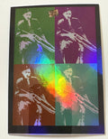 2025 Pieces of the Past Villains Edition Clyde Barrow Pop Art Insert I-500