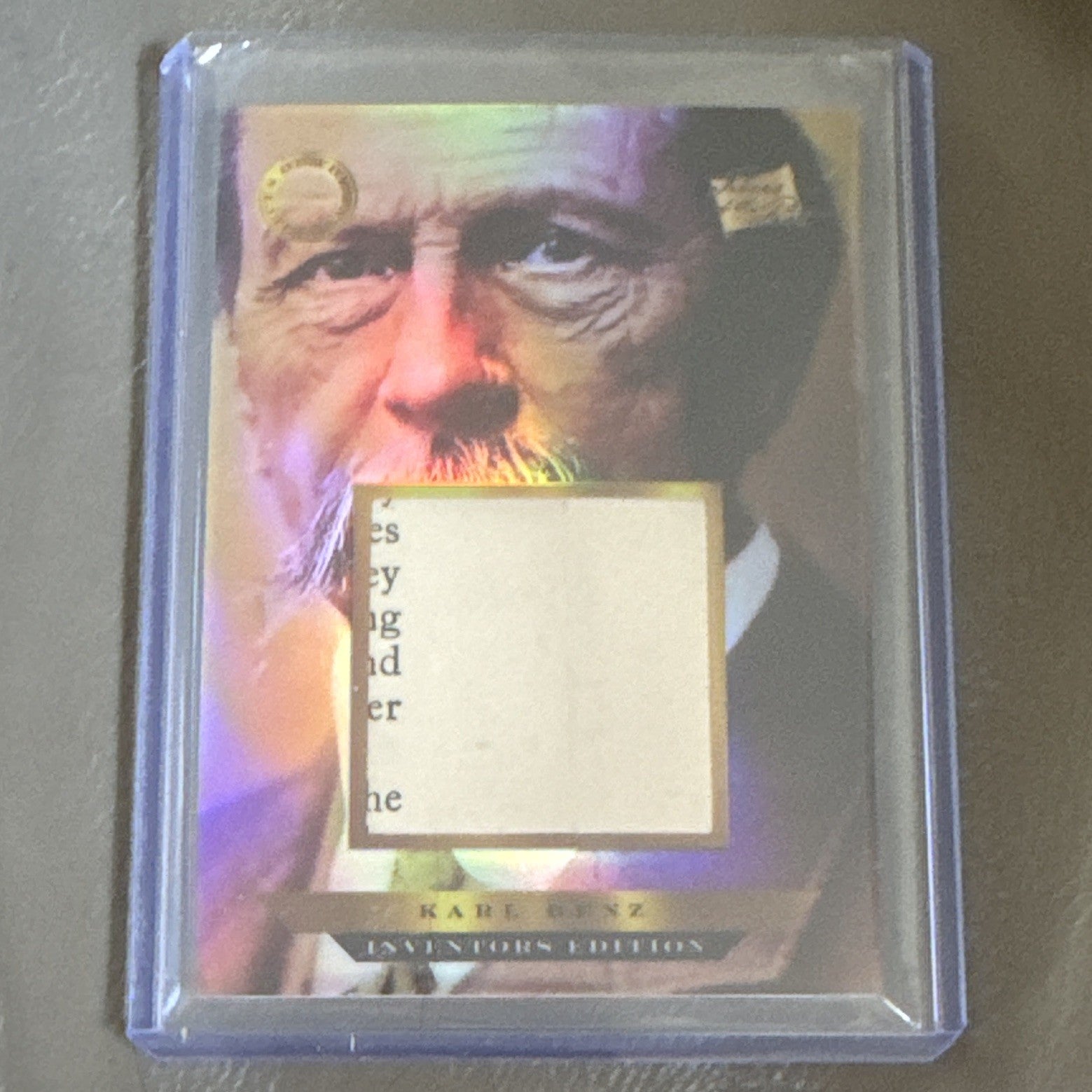 2025 Pieces of the Past Inventors Edition Karl Benz Historic Relic #503