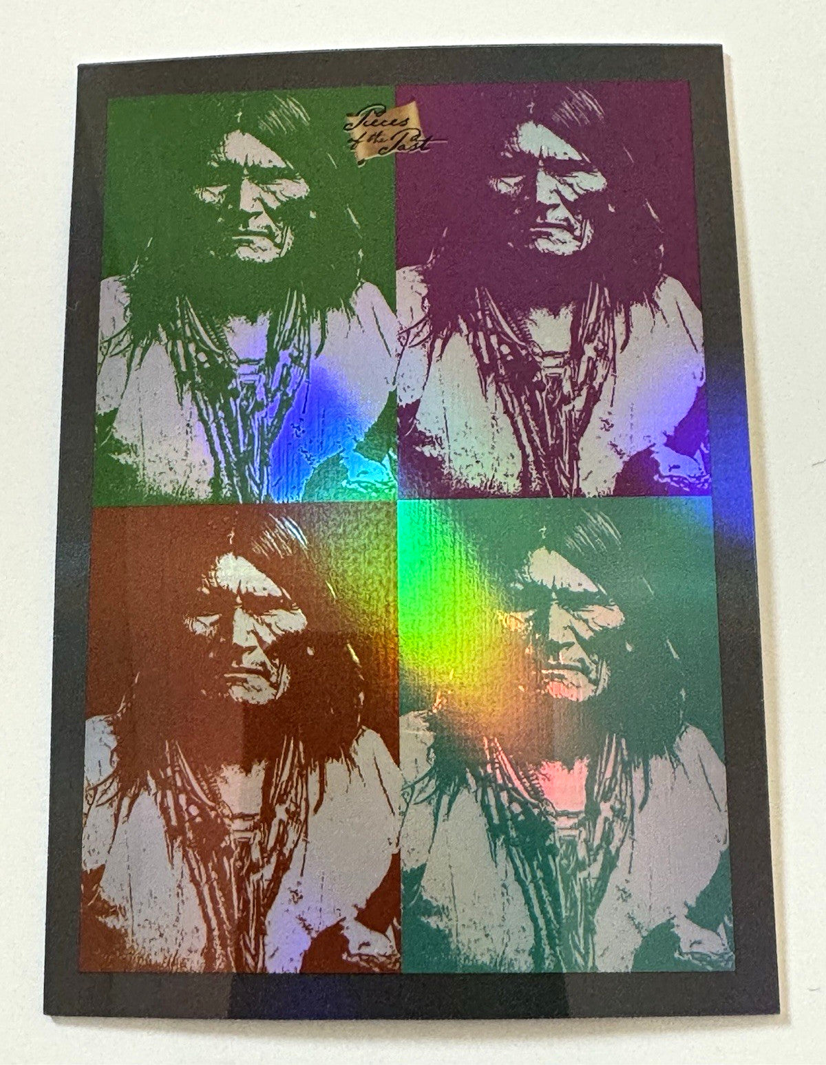 2025 Pieces of the Past Wild West Edition Geronimo Pop Art Refractor I-788