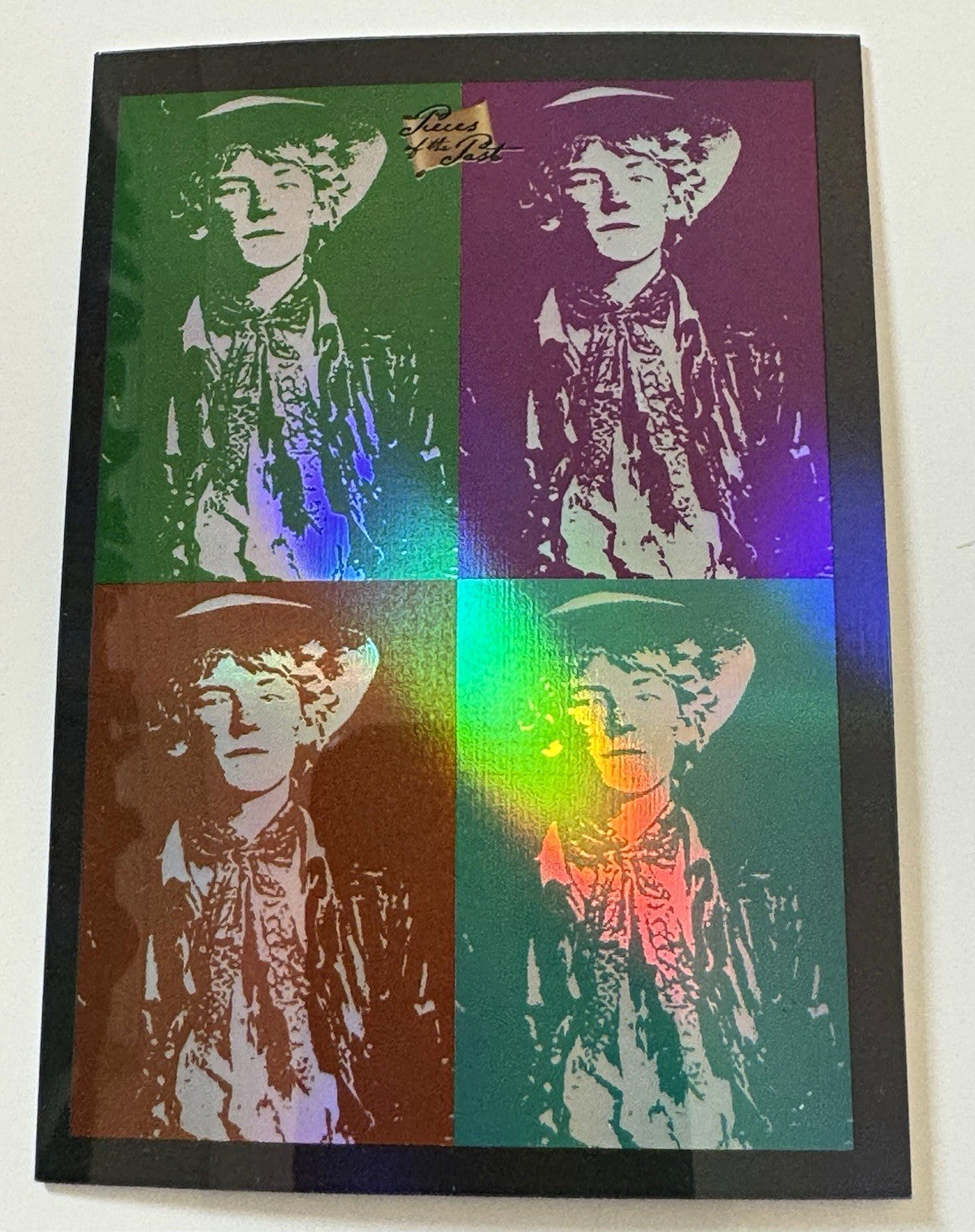 2025 Pieces of the Past Wild West Edition Billy the Kid Pop Art Insert I-779