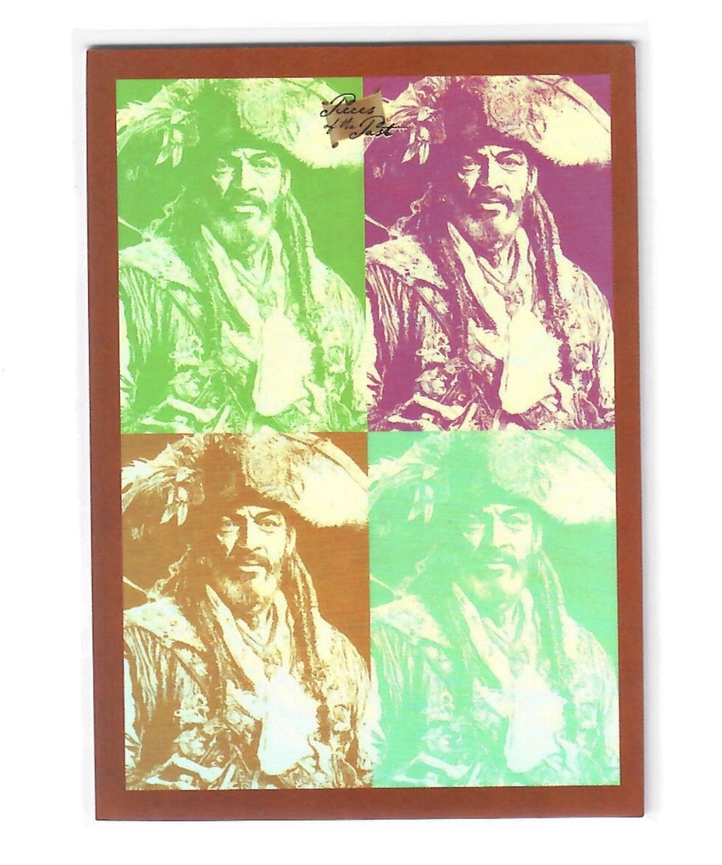 2025 Pieces of the Past Villains Edition Bartholomew Roberts Pop Art I-479 28/50