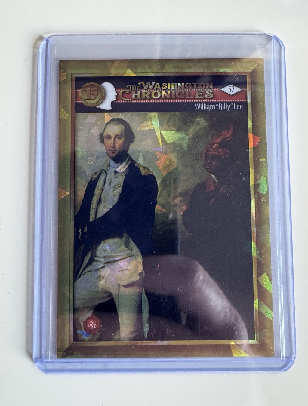 2025 Historic Autographs 15th Anniversary Washington Chronicles Billy Lee /6