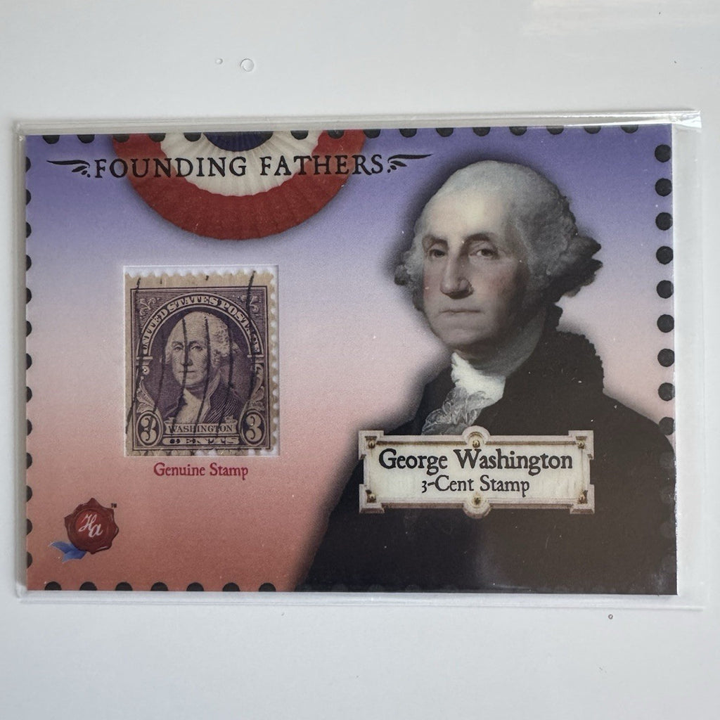 2025 Historic Autographs Founding Fathers George Washington Stamp Card FFS07 #50
