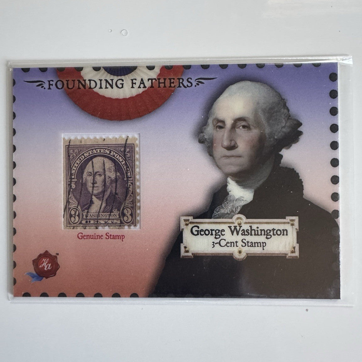 2025 Historic Autographs Founding Fathers George Washington Stamp Card FFS07 #50