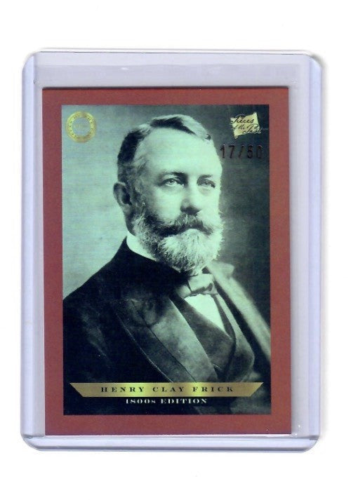 2024 Pieces of the Past 1800s Edition Henry Clay Frick Red Rainbow /50 #B-165