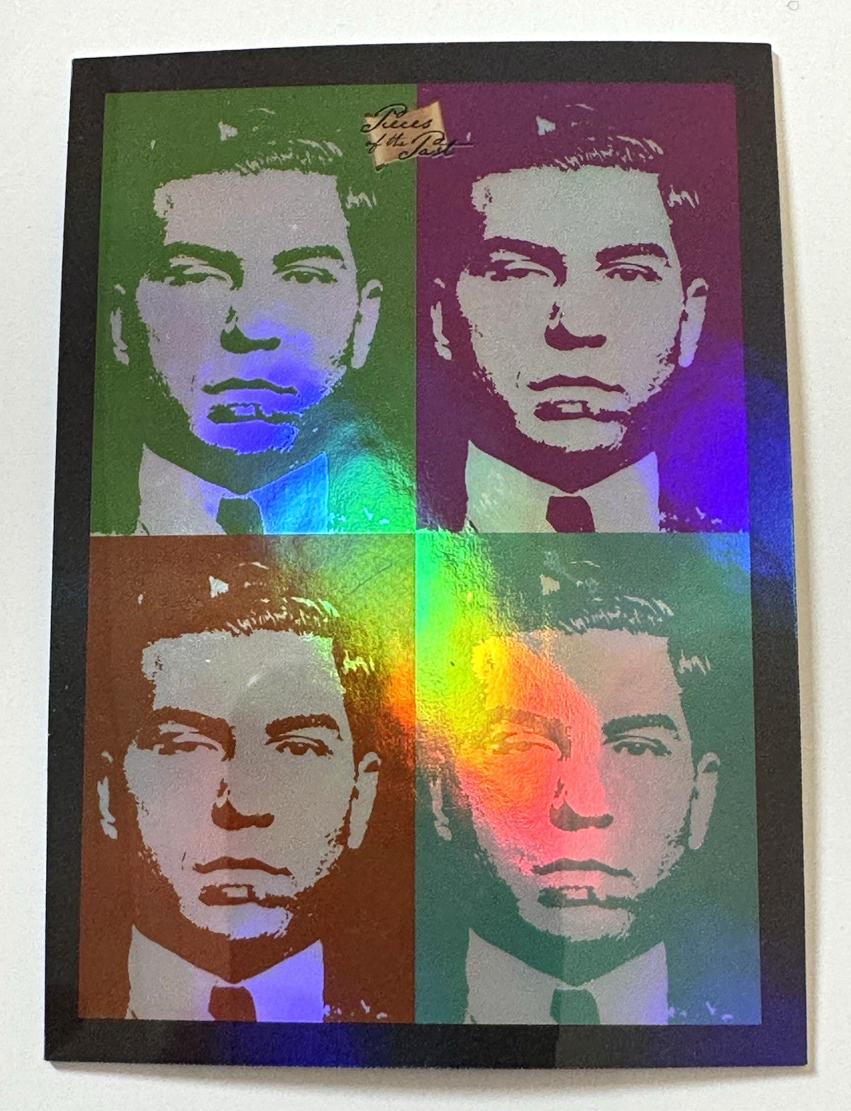 2025 Pieces of the Past Villains Edition Lucky Luciano Pop Art Insert I-490