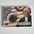 2025 Historic Autographs George Washington Dollar Coin Relic /199 Trading Card