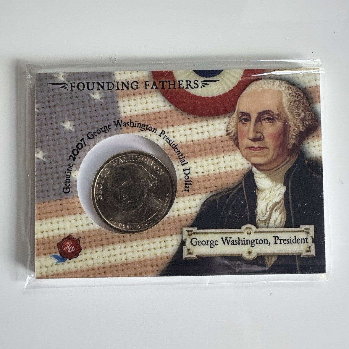 2025 Historic Autographs George Washington Dollar Coin Relic /199 Trading Card