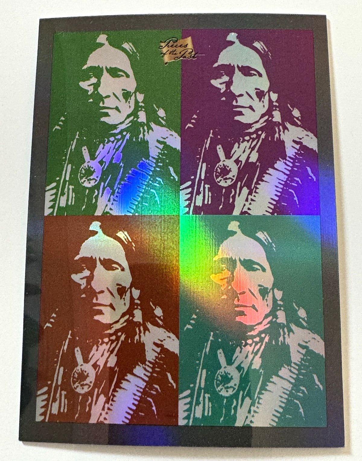 2025 Pieces of the Past Wild West Edition Red Cloud Pop Art Insert I-795
